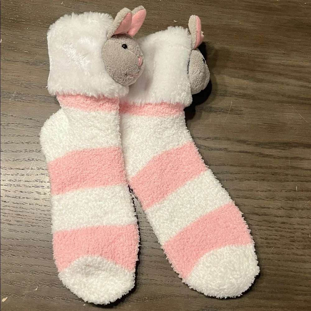 *Like New* Women’s Bunny Rabbit Sherpa Socks